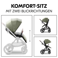 Komfort-Sitz mit zwei Blickrichtungen