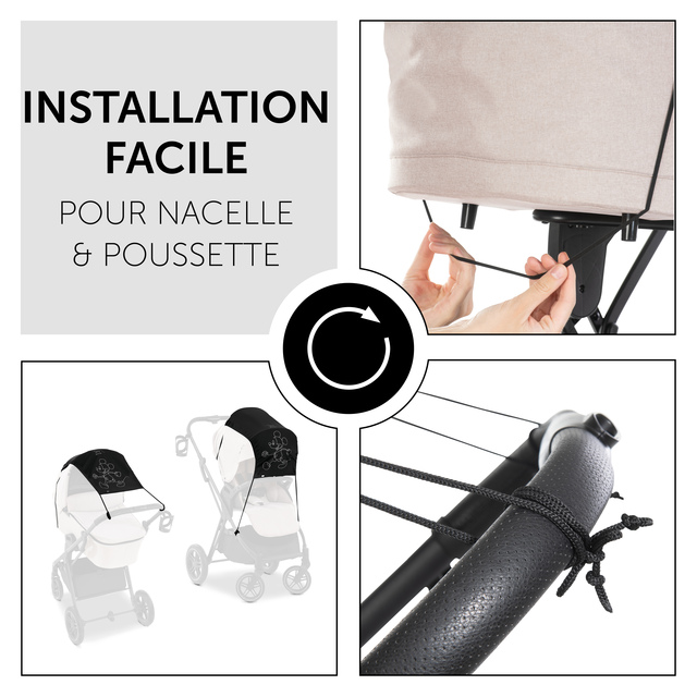 Sunshade  Mickey Mouse Black