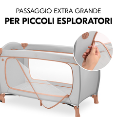 Passaggio extra large per piccoli esploratori