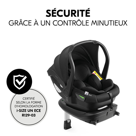 Sécurité élevée grâce à la norme i-Size