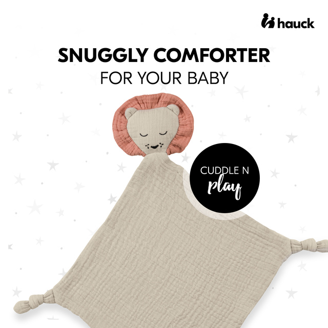 Cuddle N Play Lion Beige