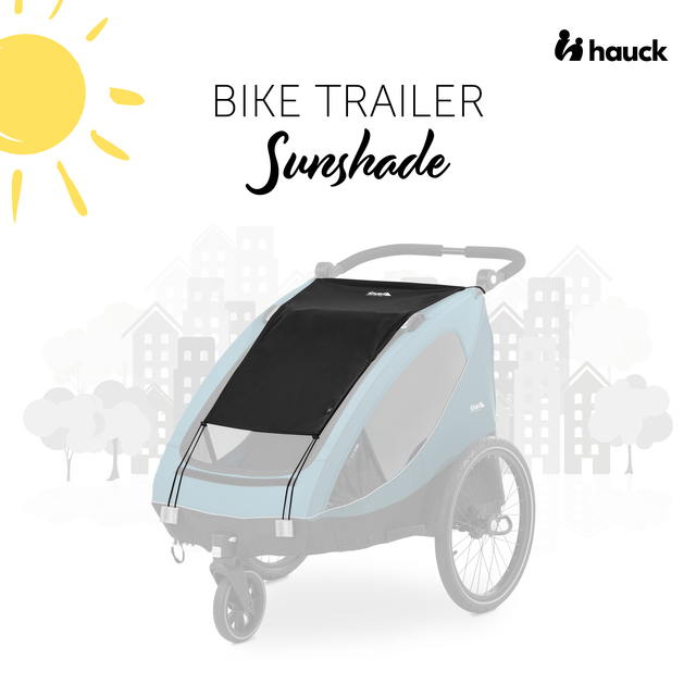 Bike Trailer Sunshade Black