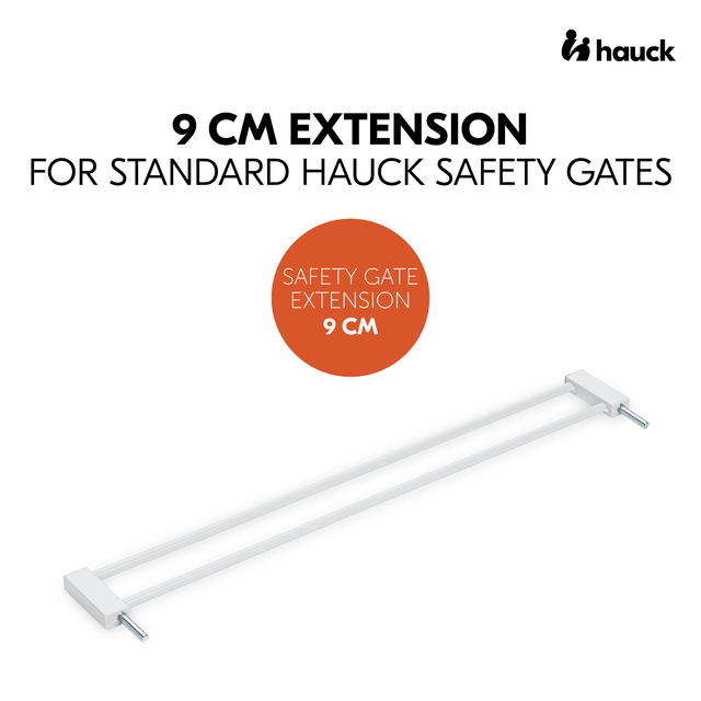 Safety Gate Extension 9 cm White