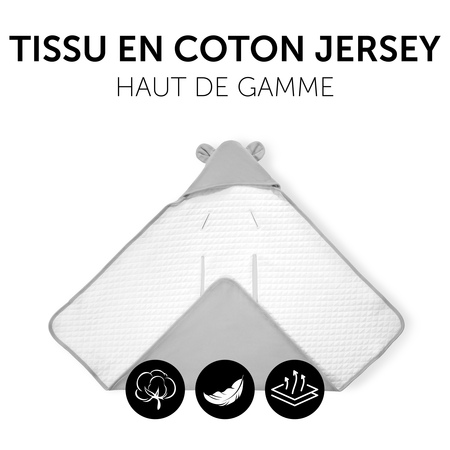 Tissu en coton jersey haut de gamme