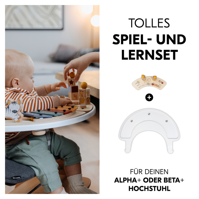 Alpha Play Sorting Set Giraffe White