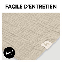 Facile d'entretien et lavable à 60° C
