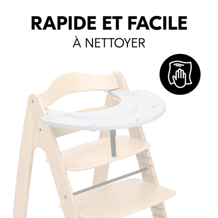 Facile à nettoyer grâce à sa surface lisse