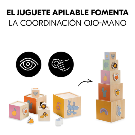 El juego estimula la  coordinación ojo-mano