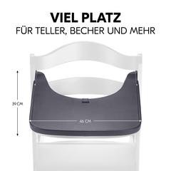 Viel Platz für dein Kind zum Essen und Spielen