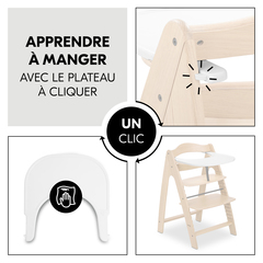 Apprendre à manger avec le plateau repas à clipper