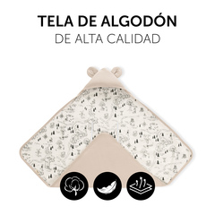 Tacto suave con tejido de jersey de algodón