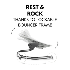 Gently bounce or rock
