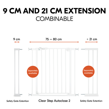 Safety Gate Extension 9 cm