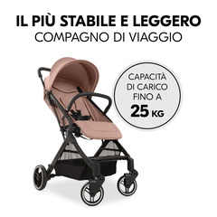 Passeggino hauck leggero, maneggevole e resistente