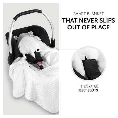 Smart blanket that never slips out of place