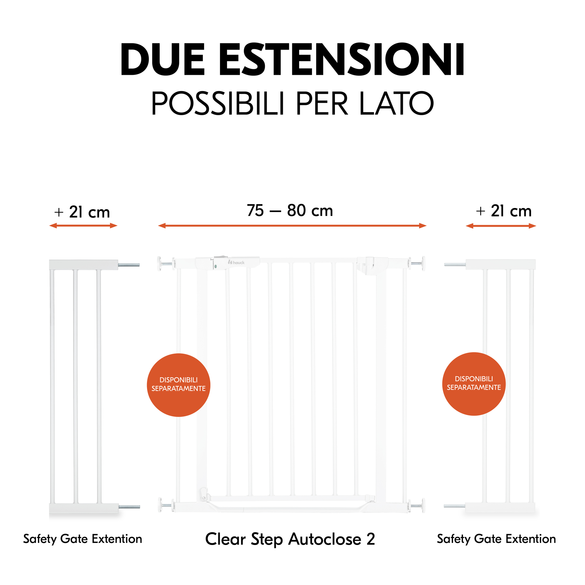 Safety Gate Extension 21 cm