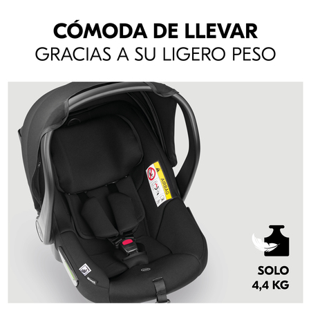 Cómoda de llevar gracias a su ligero peso