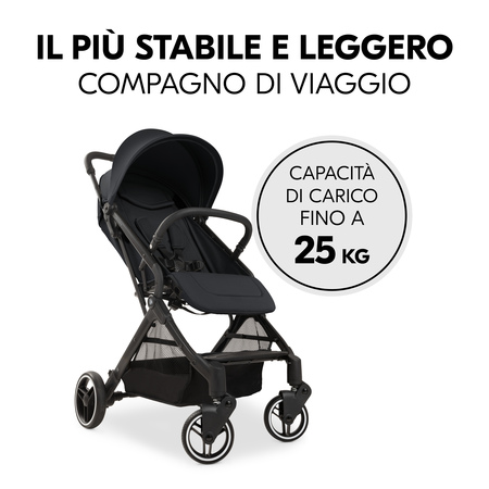 Passeggino hauck leggero, maneggevole e resistente