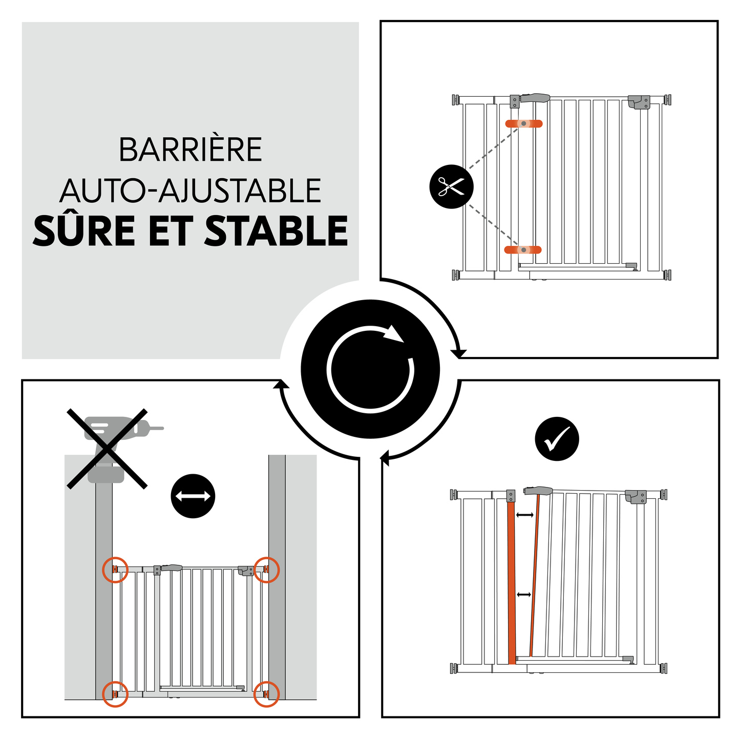 Clear Step Autoclose 2 Set +9 cm