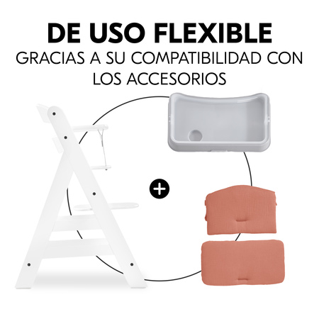 Flexible ya que es compatible con otros accesorios