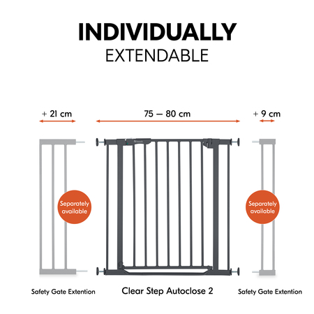 Individually extendable with separate extensions