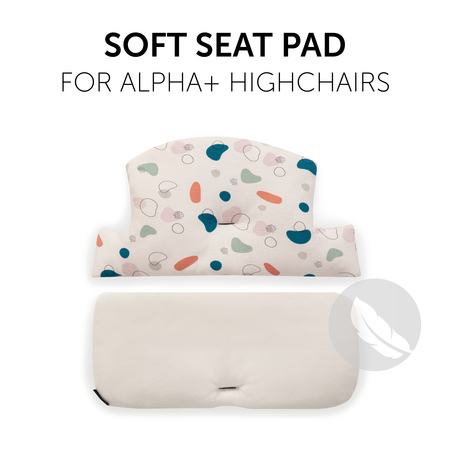 Soft seat pad for hauck highchairs