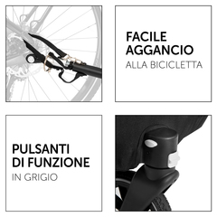 Montaggio e smontaggio dalla bici facile