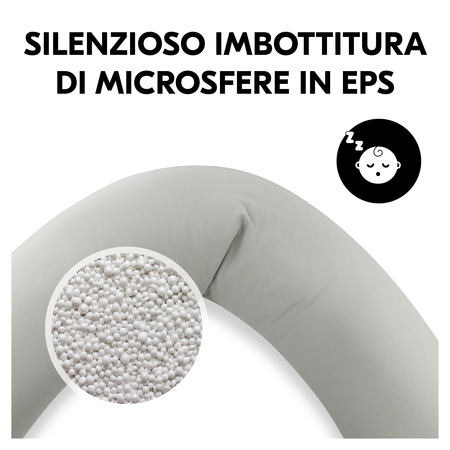 Imbottitura ergonomica con microperle in EPS