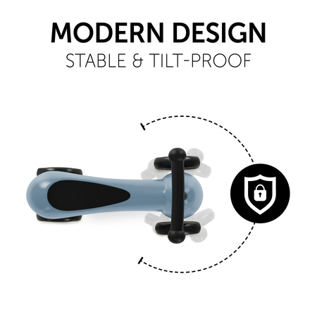 Stable and tilt-proof thanks to modern design