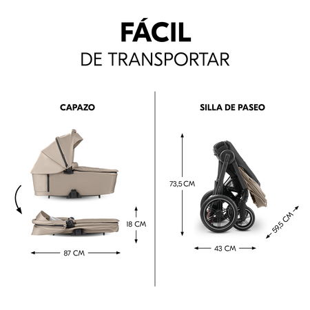 Fácil de transportar