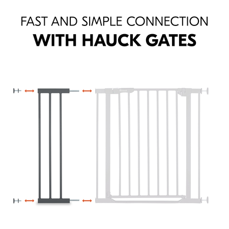 Fast and simple connection with hauck gates