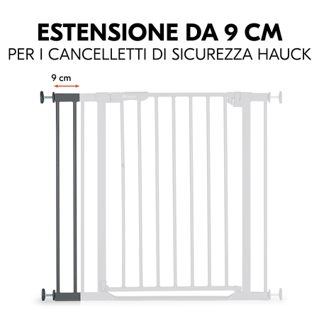 Estensione per cancelletti di sicurezza Hauck