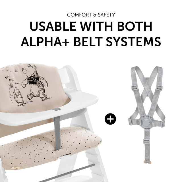 Highchair Pad Select  Winnie the Pooh Beige