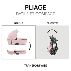 Pliage facile et compact