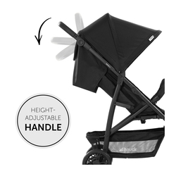 Height-adjustable handlebar