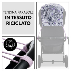 Tendina parasole in tessuto riciclato