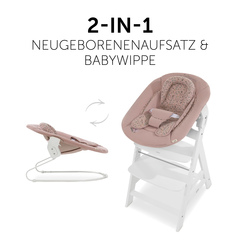 2 in 1 Babywippe und Neugeborenenaufsatz