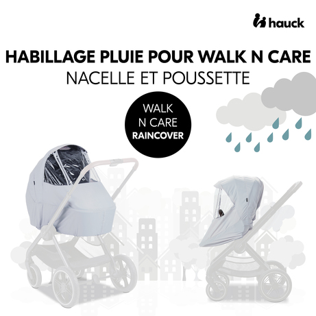 Hauck Habillage Pluie Universelle pour Poussette…