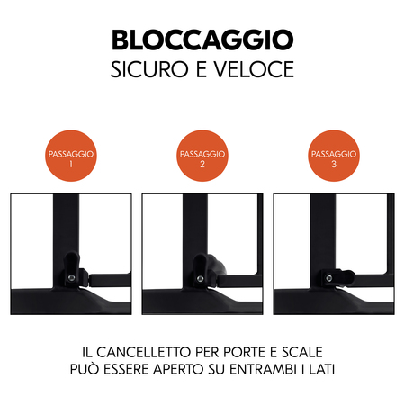 Bloccaggio rapido e sicuro