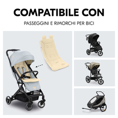 Per passeggini e rimorchi bici