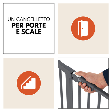 Cancelletto per porte e scale standard