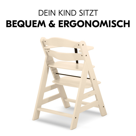 Ein ergonomischer Hochstuhl, der mitwächst