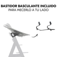 De asiento de trona a hamaca fácilmente