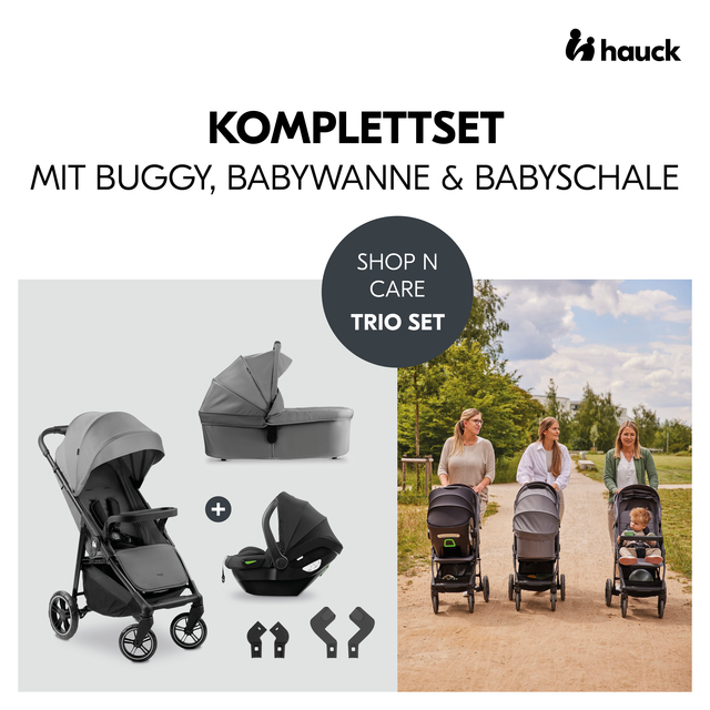 Shop N Care Trio Set Grey