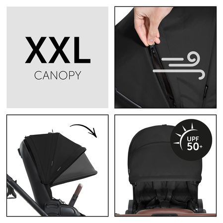 XXL sun canopy rated upf 50+