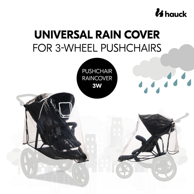 Pushchair Raincover 3W 