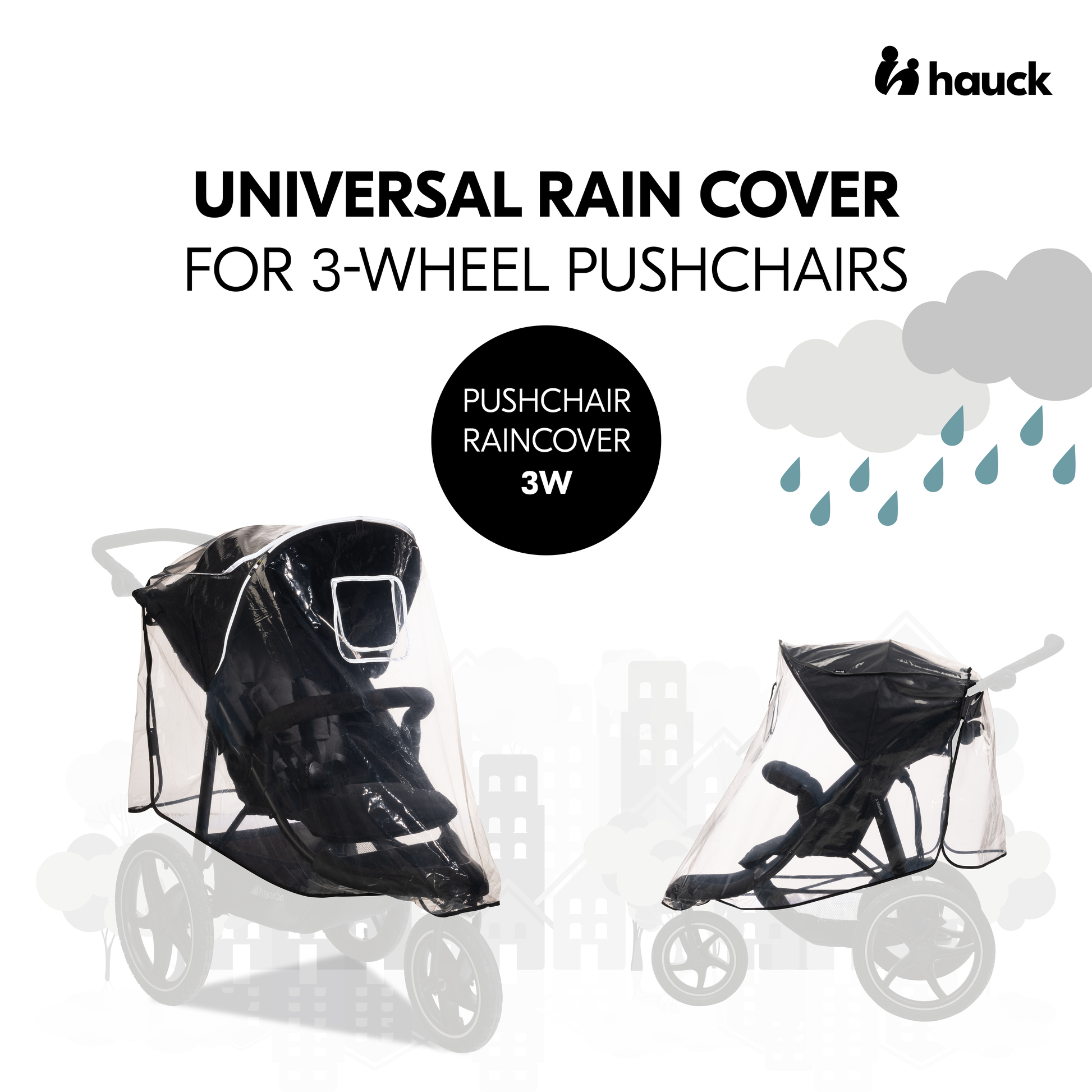 Pushchair Raincover 3W