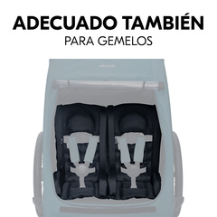 Los reductores de asiento son aptos para gemelos