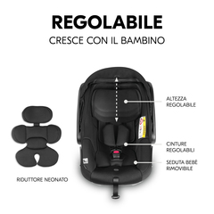 Regolabile: cresce con il bambino