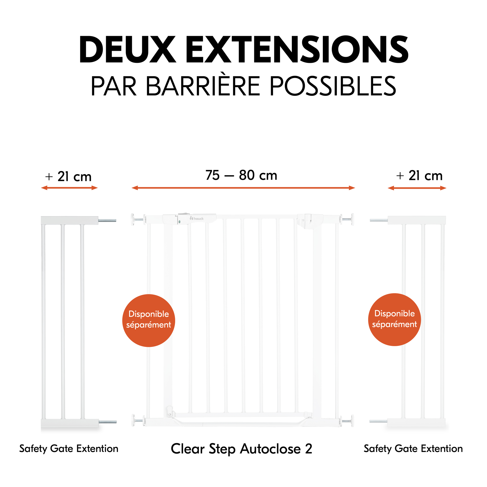 Safety Gate Extension 21 cm